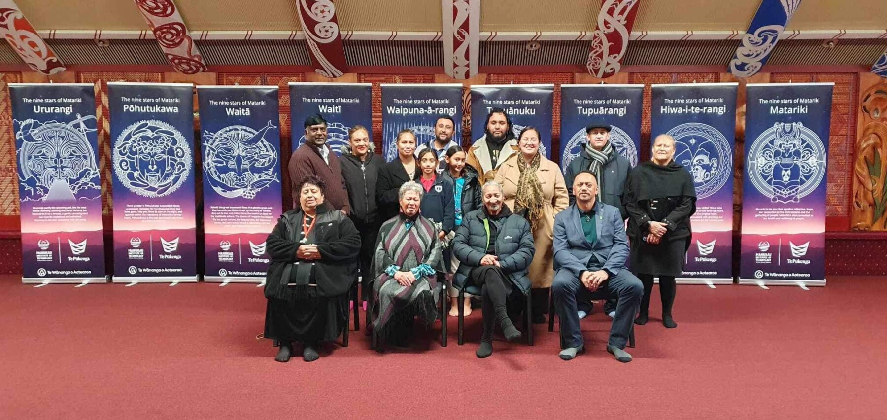 Matariki-Korero Opening Karakia of Matariki 2024 at Ngā Kete Wānanga Marae