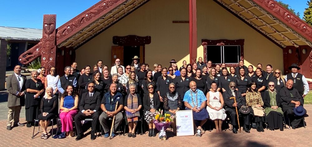 Group photo at Bachelor of Nursing Maaori relaunch